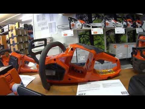 Akkusahavertailua Stihl vs Huski