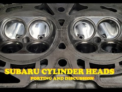 Subaru Heads. Porting, differences and discussion,