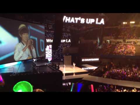 American Idol's Heejun & Superstar 4K's Yu Seung Woo at Kco