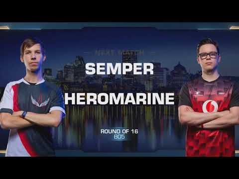 Semper vs HeRoMaRinE | 十六強 第六場 | WCS 蒙特婁巡迴賽