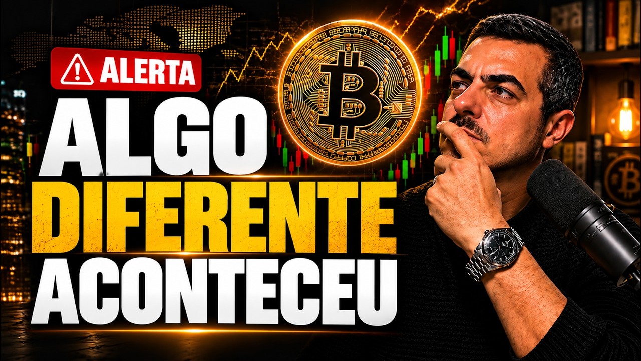 O SINAL APARECEU: ALTCOINS SUBINDO COM BITCOIN CAINDO