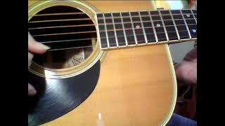 Video thumbnail for Beautiful  sounding Aria  70s early  80s   made in Japan acoustic  guitar $649 by polkzoo