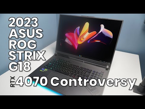 2023 ASUS ROG Strix G18 | RTX 4070 Gaming Laptop Review