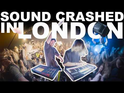 sound crashed in London