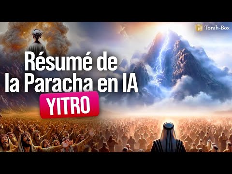 Summary of the Parasha YITRO in IA - Giving of the Torah at Mount Sinai, 10 Commandments,…