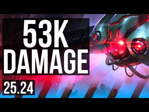 VEL'KOZ vs AKALI (MID) | 53K damage, 6k gold comeback | EUW Master | 25.24