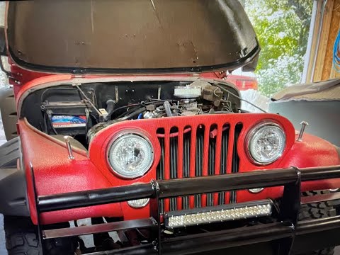 Jeep CJ and YJ Weber carb conversion installation and review!