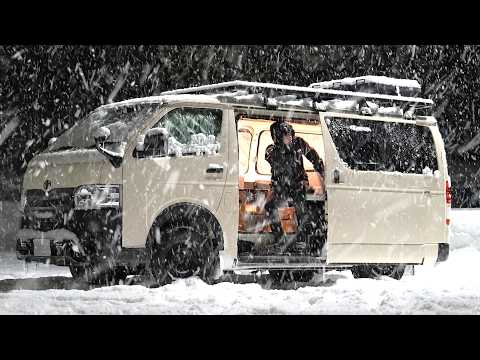 [Hokkaido] Autocamping im Schneesturm: Erreichen des nördlichsten Punkts.