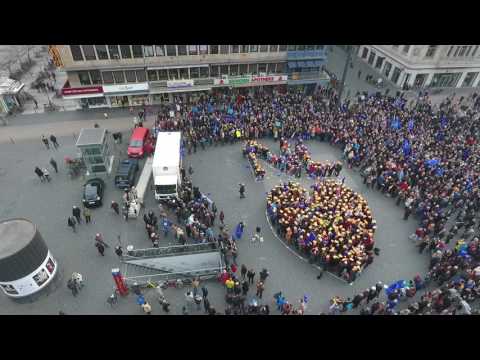 Pulse of Europe Frankfurt 19.02.2017
