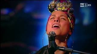 Alicia Keys - &quot;Hallelujah&quot; - Che tempo che fa 12/06/2016