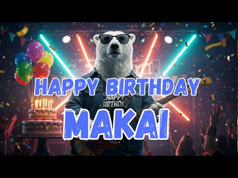 MAKAI Happy Birthday Song - Happy Birthday to Makai