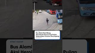 Download lagu Aksi heroik seorang pemuda selamatkan bus dengan rem blong 🙌🏻🙌🏻 mp3