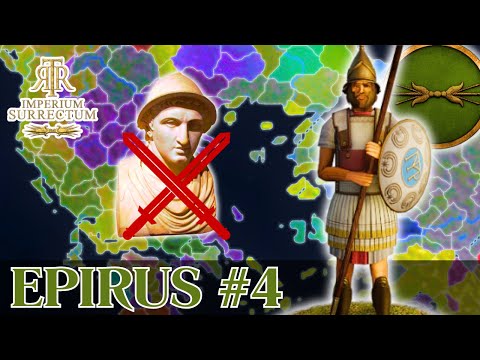 FIGHTING ANTIGONUS GONATAS! - Let's Play RTR Imperium Surrectum v0.6 - Epirus Campaign - Episode #4