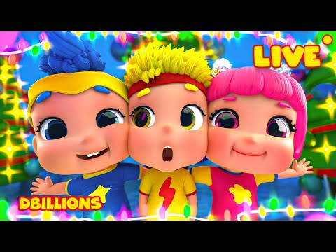 LIVE - Happy New Year Fun with D Billions 🎅 | Magical Christmas Puzzle with Baby DB