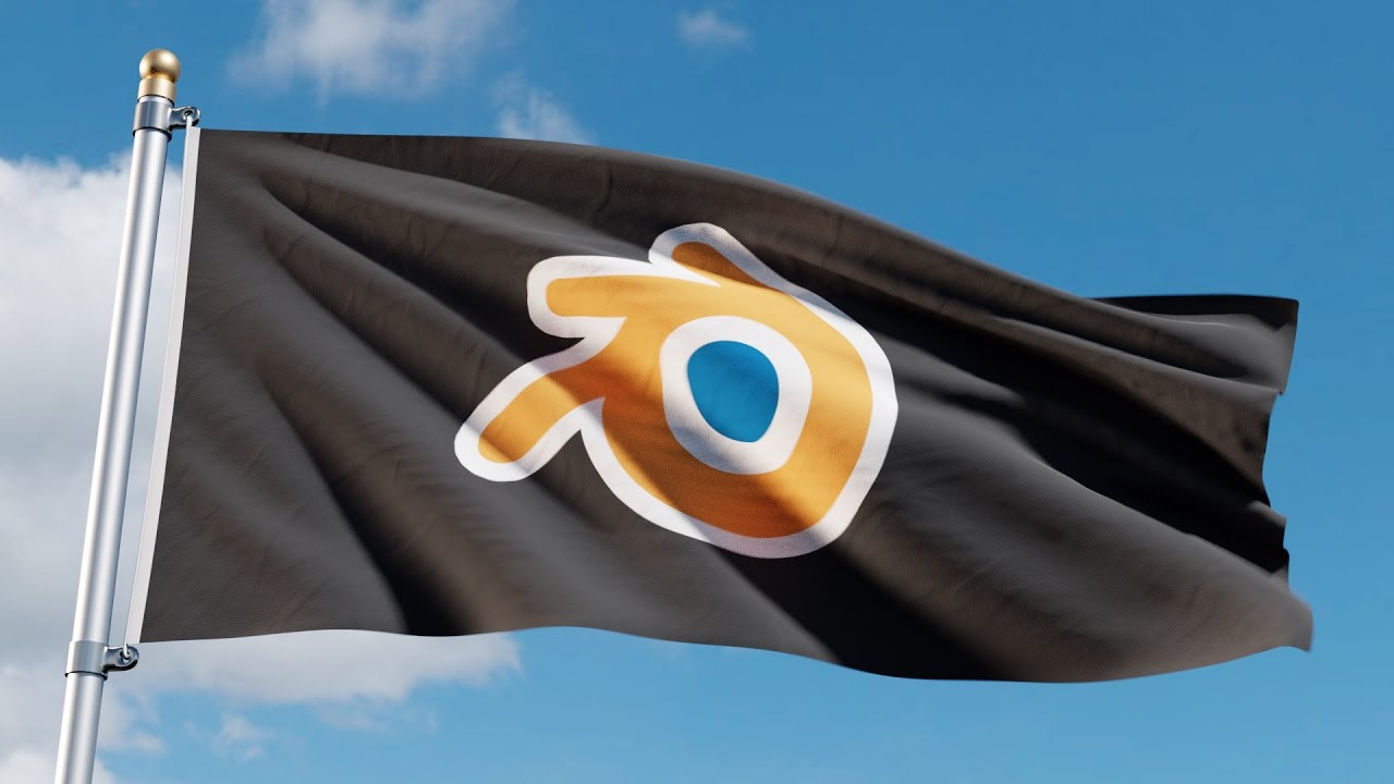 Blender Beginner Tutorial: Animated Flag