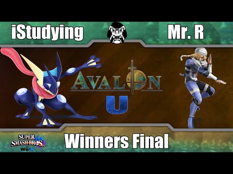 Avalon U - iStudying (Greninja) Vs. LLL.Mr. R (Sheik) - Winners Finals - Smash 4