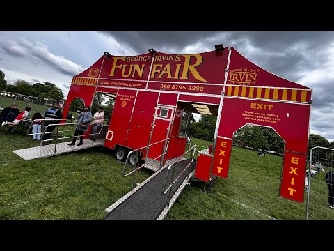 George Irvin’s ,Hampton Court FunFair 2025!