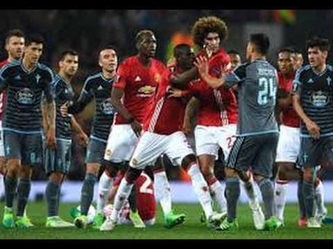 Manchester United vs Celta de Vigo  Resumen Goles 1-1 11 de mayo 2017 UEFA Europa League