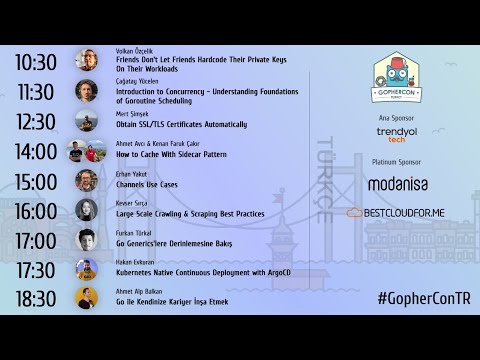 GopherCon Turkey 2021 - Turkish Track