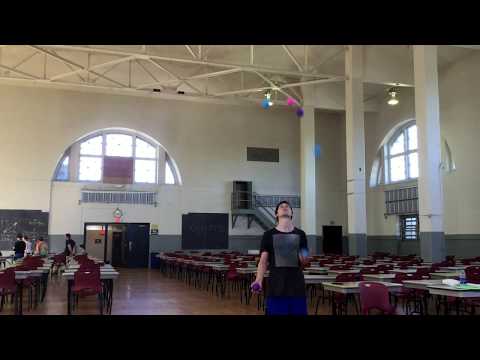 6 Ball Full Reverse World Record - Matan Presberg