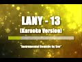 LANY - 13 [Karaoke Version]