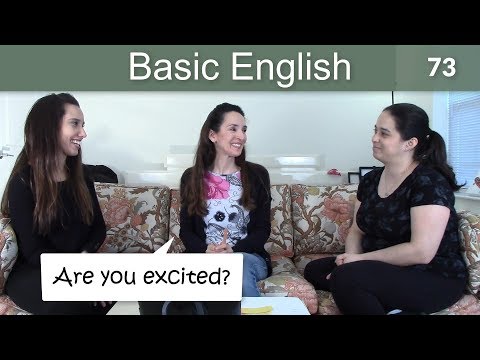Lesson 73  Basic English with Jennifer  FeelingsVocabulary