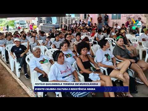 Festejo quilombola termina em Muricilândia