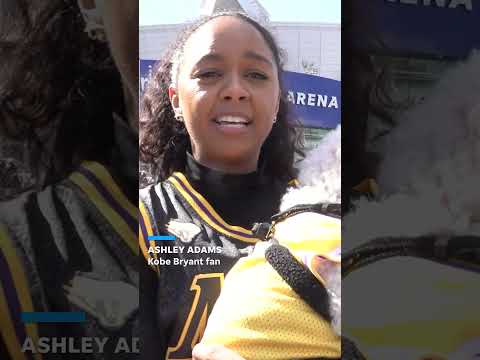 Los Angeles Lakers fans explain why the new Kobe Bryant statue means so much to them Shorts