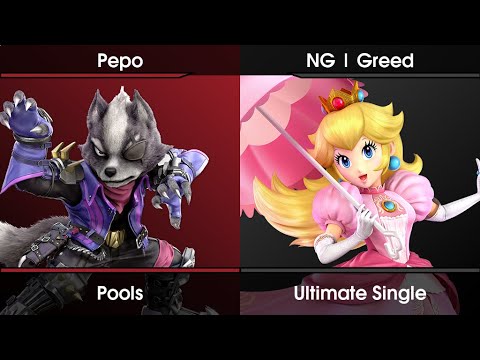 Tech Republic VI Pools - Pepo (Wolf) Vs. NG | Greed (Peach) SSBU Ultimate Tournament
