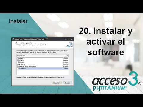 Instalar y activar
