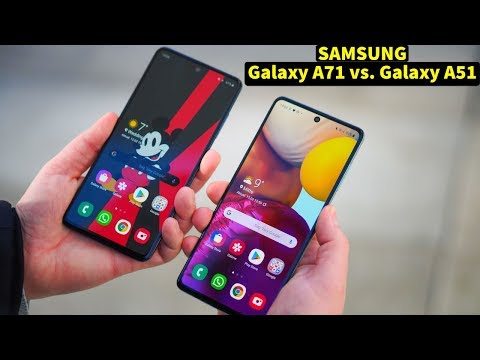 Samsung Galaxy A71 vs. Galaxy A51 - Smartphone Vergleich | CH3 Test Review Deutsch