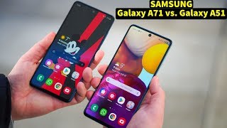 Samsung Galaxy A71 vs. Galaxy A51 - Smartphone Vergleich | CH3 Test Review Deutsch