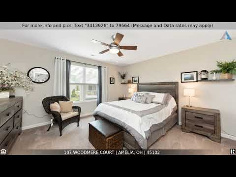 Priced at $245,000 - 107 Woodmere Court, Amelia, OH 45102