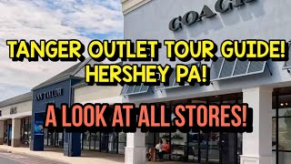 🛍️Tanger Outlets Hershey PA Tour 🚗 | All Stores & Restaurants