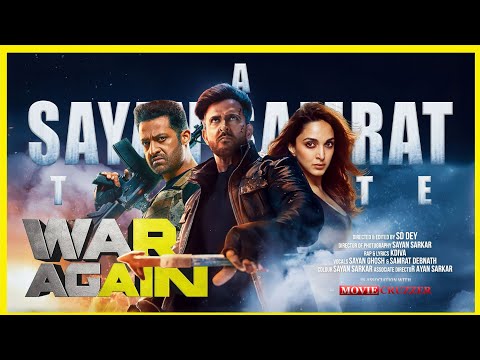 WAR AGAIN | Hrithik Roshan | Jr NTR | Sayan Samrat | KDiva | SD Dey | War 2 | YRF | Tribute |