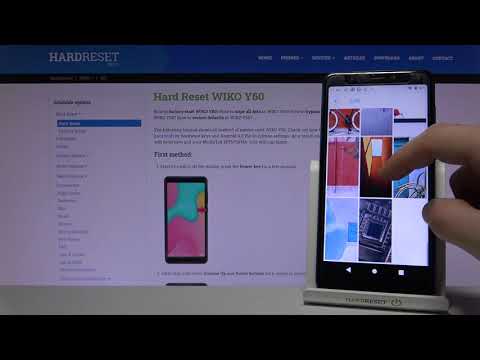 Wiko Y60 - Check the Static Wallpapers