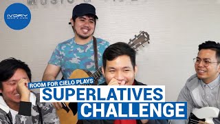 Room for Cielo plays the SUPERLATIVES Challenge | #IvoryLive