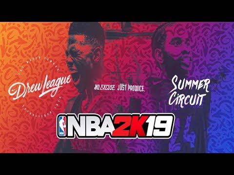 NBA 2K19 (PC) | Team Nike vs Team Jordan | Drew League x Summer Circuit