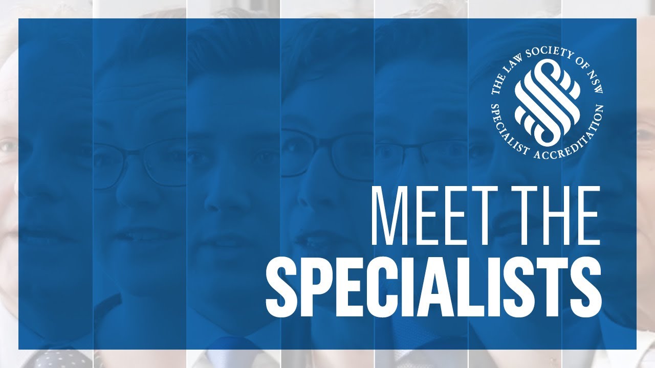 Meet the Specialists - Specialist Accreditation Program 2020