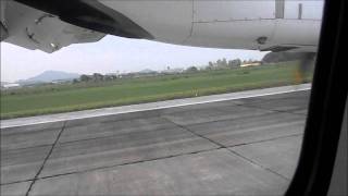 preview picture of video 'Lao Airline ATR72 landing in Hanoi'