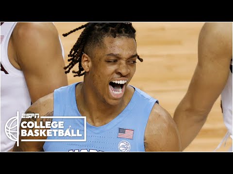 美國加州大學在ACC聯賽中排名榜首 [精彩] | ESPN大學籃球聯賽 (UNC tops No. 22 Virginia Tech in ACC tournament [HIGHLIGHTS] | ESPN College Basketball)