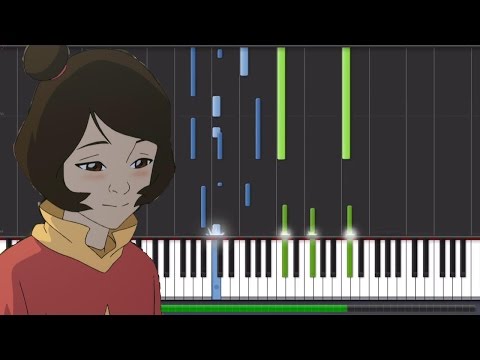 The Legend of Korra - Service and Sacrifice [ Piano Tutorial +Sheets ]