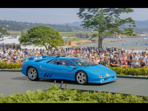 Celebrating 60 Years of Lamborghini at Pebble Beach - The Last Diablo SE30.