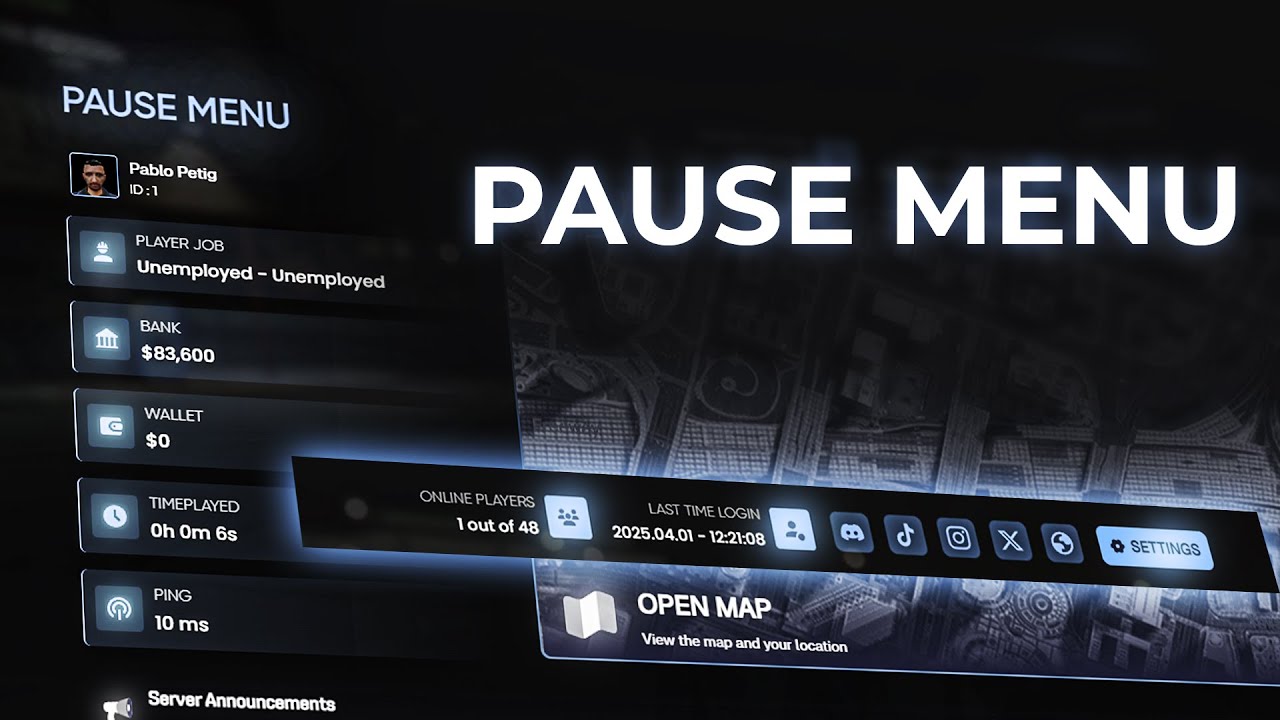 [PAID][STANDALONE] Bablo Advanced Pause Menu thumbnail 2