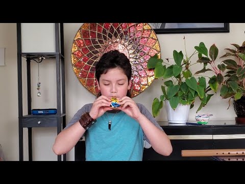 "Wey ya ho ya hey, Lakota spirit" by Colin Chen, Native American flute and drum.