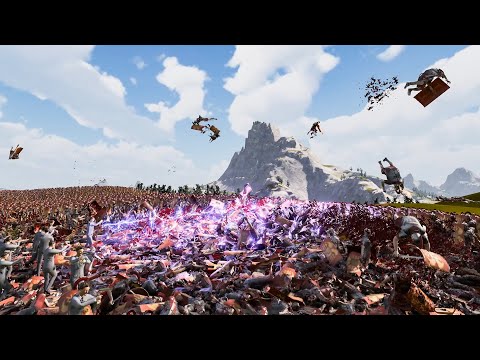 1000 Nikola Tesla VS 1 Million Roman Soldier  -  Ultimate Epic Battle Simulator 2 UEBS 2
