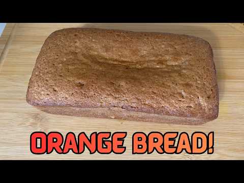 The Perfect Orange Bread - Soft, Moist & Delicious!