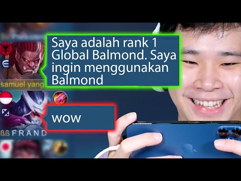 Prank Jadi Top 1 Global Balmond - Mobile Legends