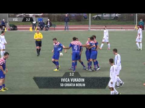 VSG Altglienicke - SD Croatia Berlin (Berlin-Liga) - Spielszenen  | SPREEKICK.TV