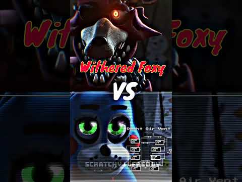 Withered Foxy VS Toy Bonnie || Winner? #fnaf #shorts